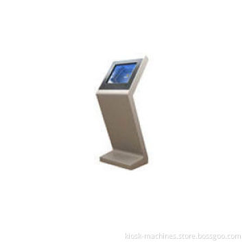 Touchscreen Self-service Terminal Stainless Steel Kiosk, Multimedia Information Kiosks